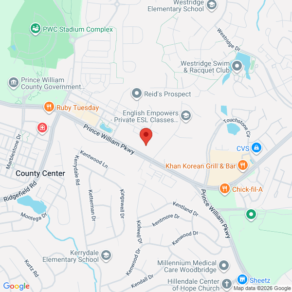 Belmont Gardens map