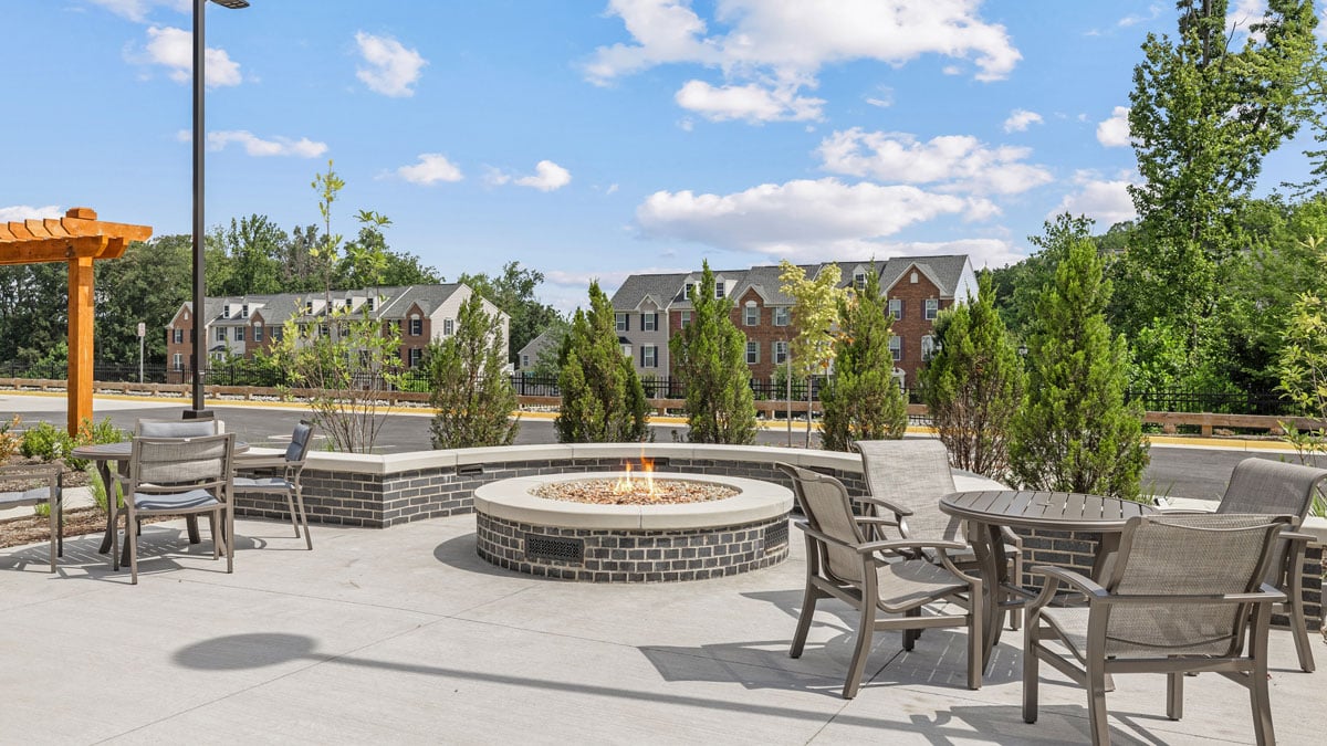 Belmont Gardens firepit